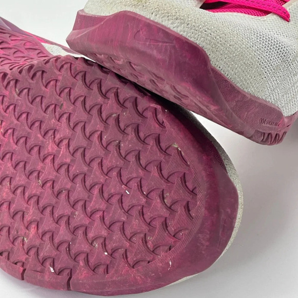 Nike Metcon 3 Cross Training Shoes Womens Size 11 EUR 43 Pure Platinum Tea Berry - Picture 6 of 9